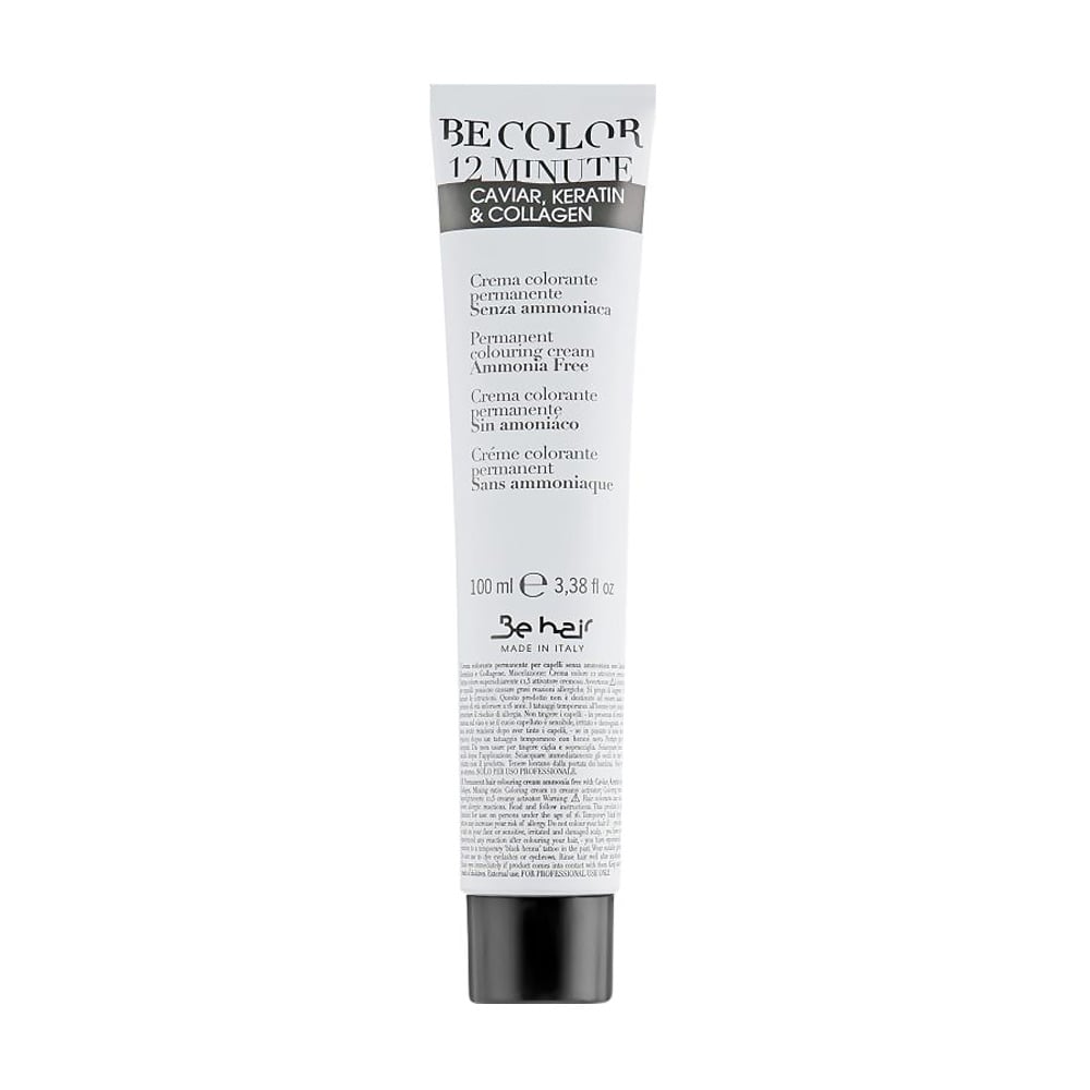 Уцінка! Напівперманентна крем-фарба для волосся Be Hair Be Color Permanent Colouring Cream 12 Minute Yellow, 100 мл (коректор кольору)