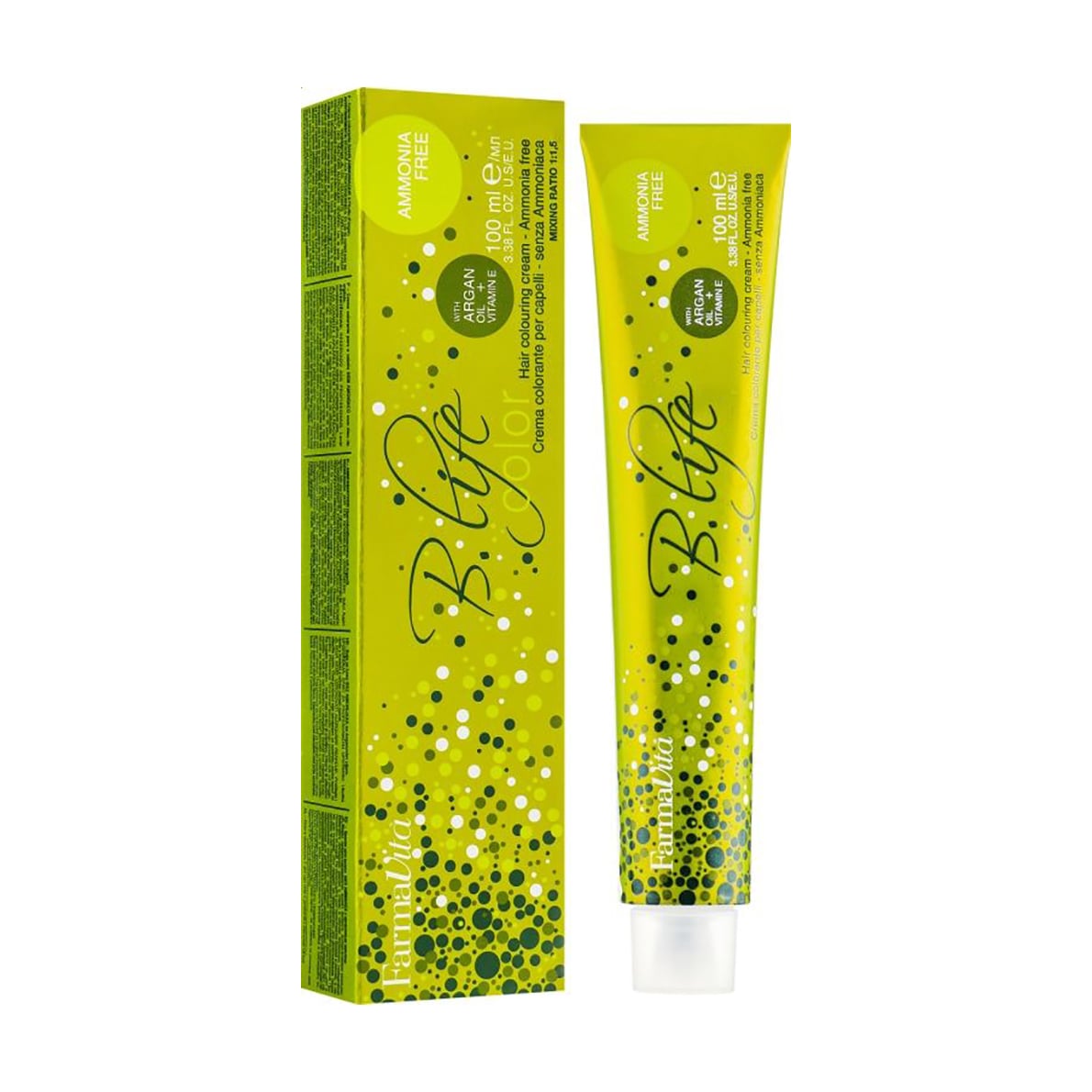 Уцінка! Напівперманентна крем-фарба для волосся FarmaVita B. Life Color Hair Colouring Cream 6.0 Темний блондин, 100 мл
